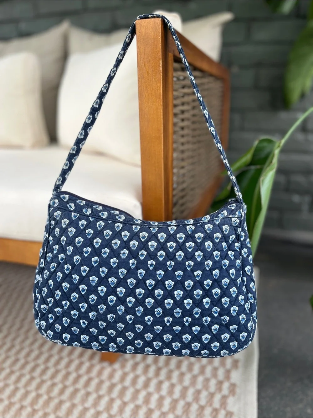 Vera Bradley Nantucket Navy Hobo bag